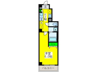 ルミエール駒川の物件間取画像